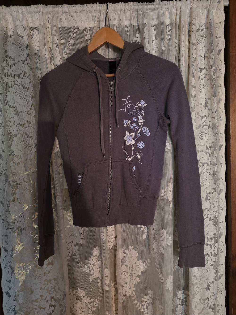 Fox Racing Zip Up Hoodie XS